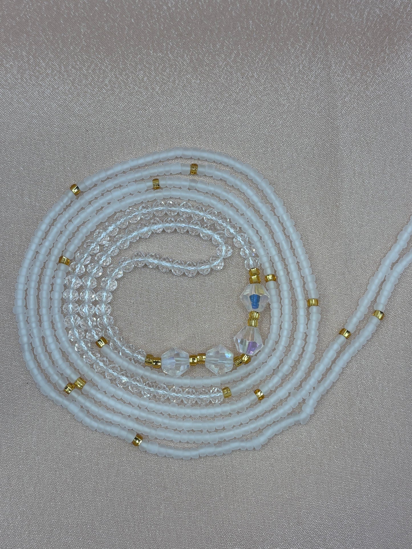 She is Woman - Multicolor Faceted Waist Beads