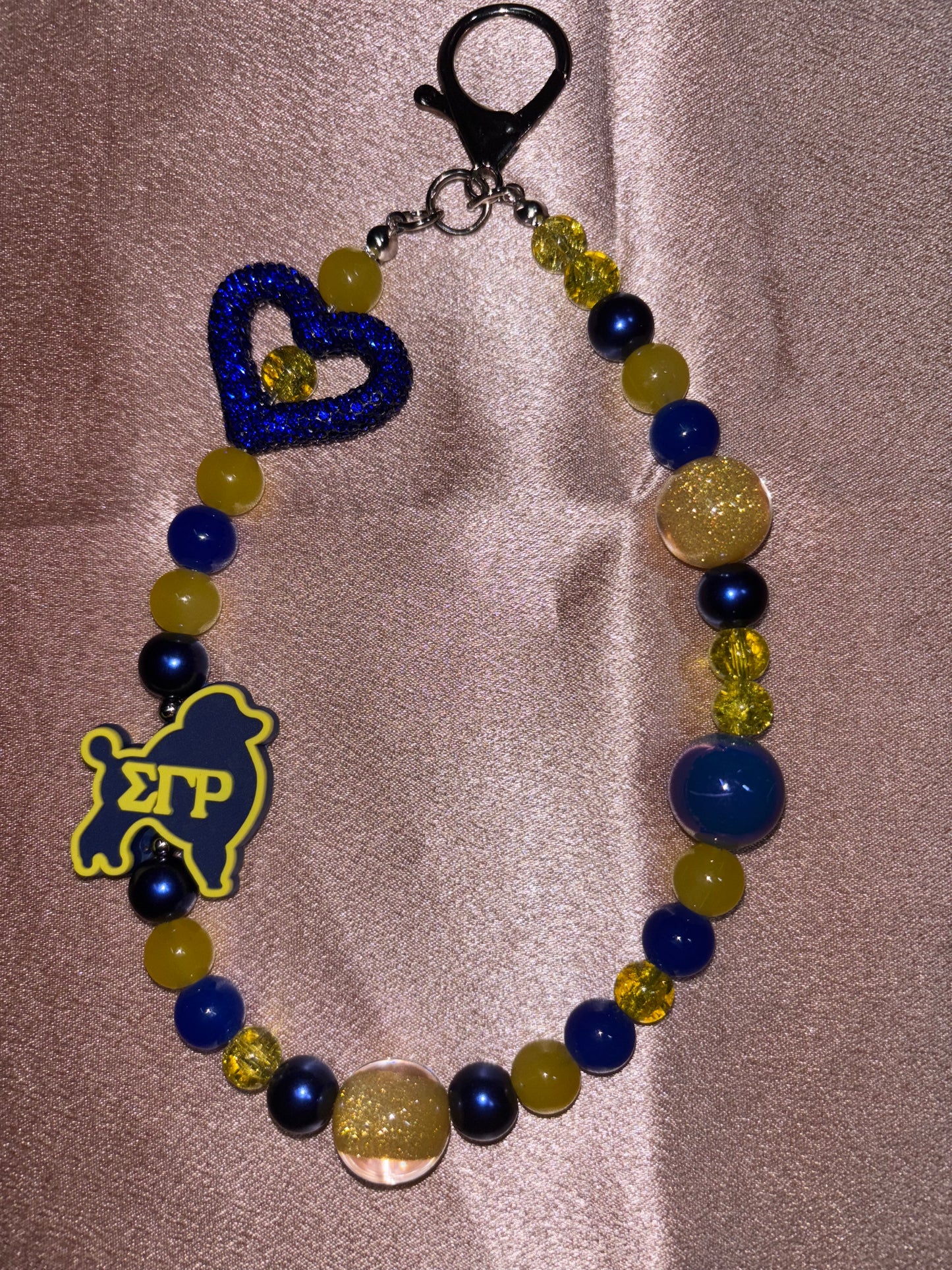Rho-yal Essence - Sigma Gamma Rho Inspired Bag Charm