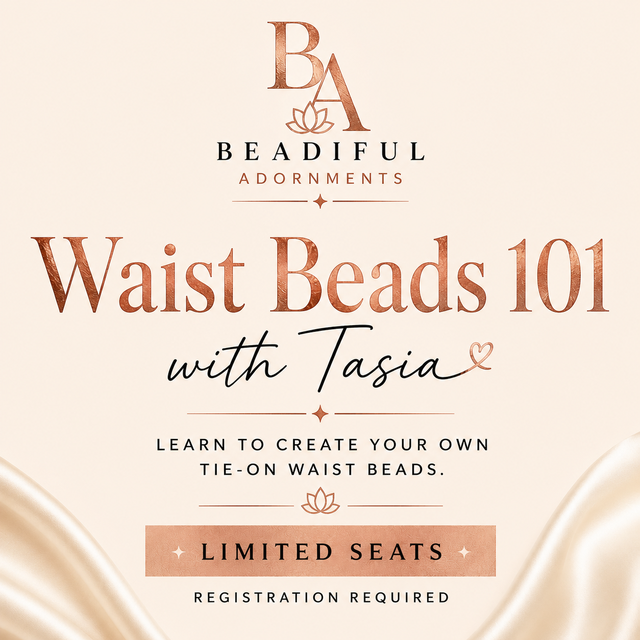 Waist Beads 101 with Tasia