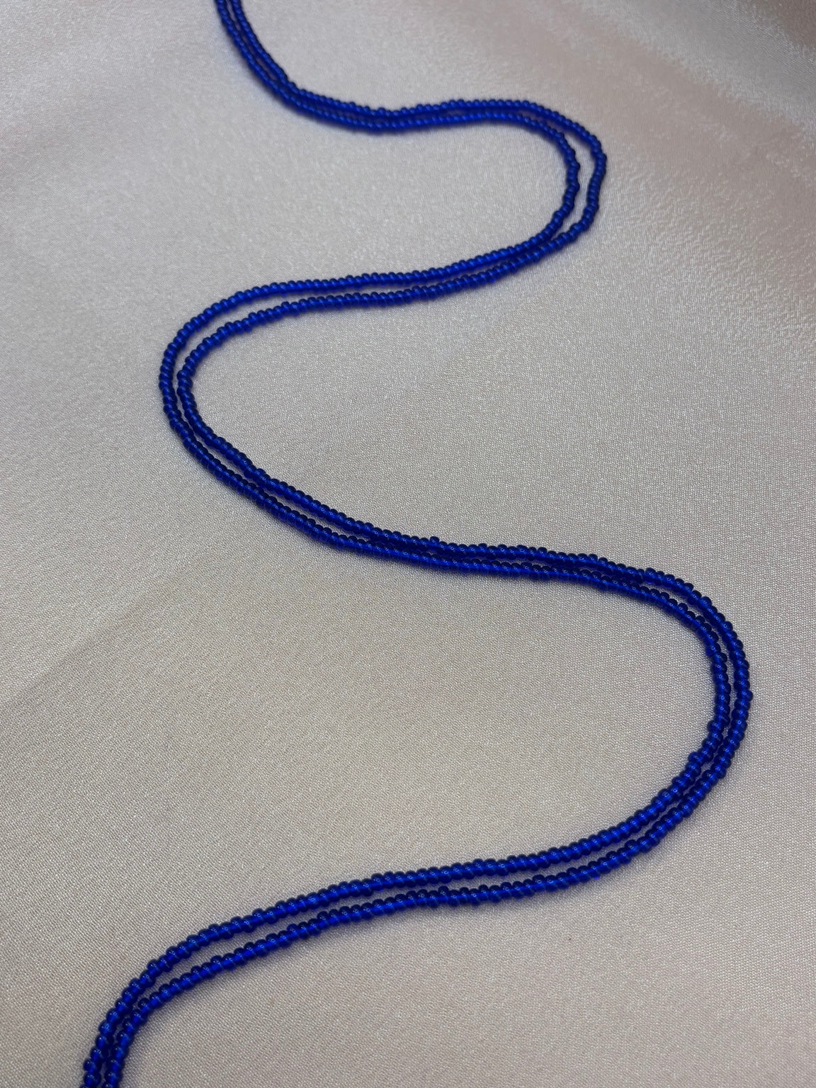 Solid Color Waist Beads – Classic Everyday Tie-On Waist Beads