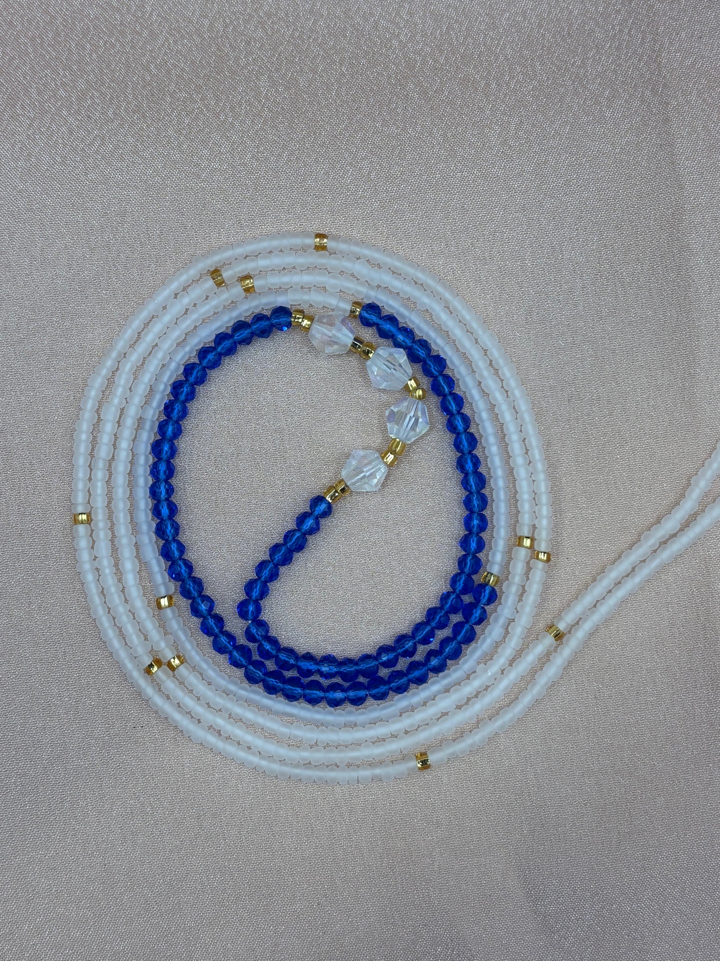 She is Woman - Multicolor Faceted Waist Beads