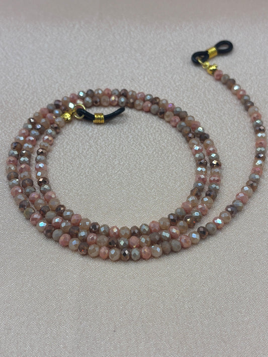 Caramel Sunset - Facet Eyeglass Chain