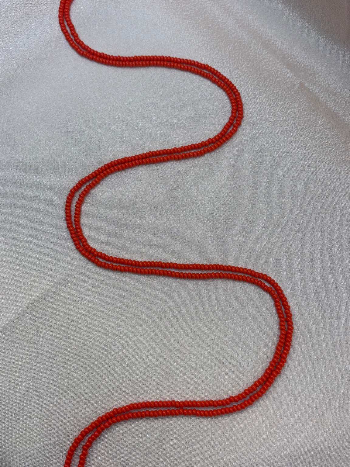 Solid Color Waist Beads – Classic Everyday Tie-On Waist Beads