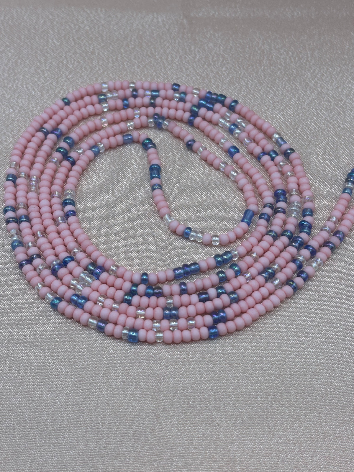 Venus Rising - Pink & Iridescent Waist Beads