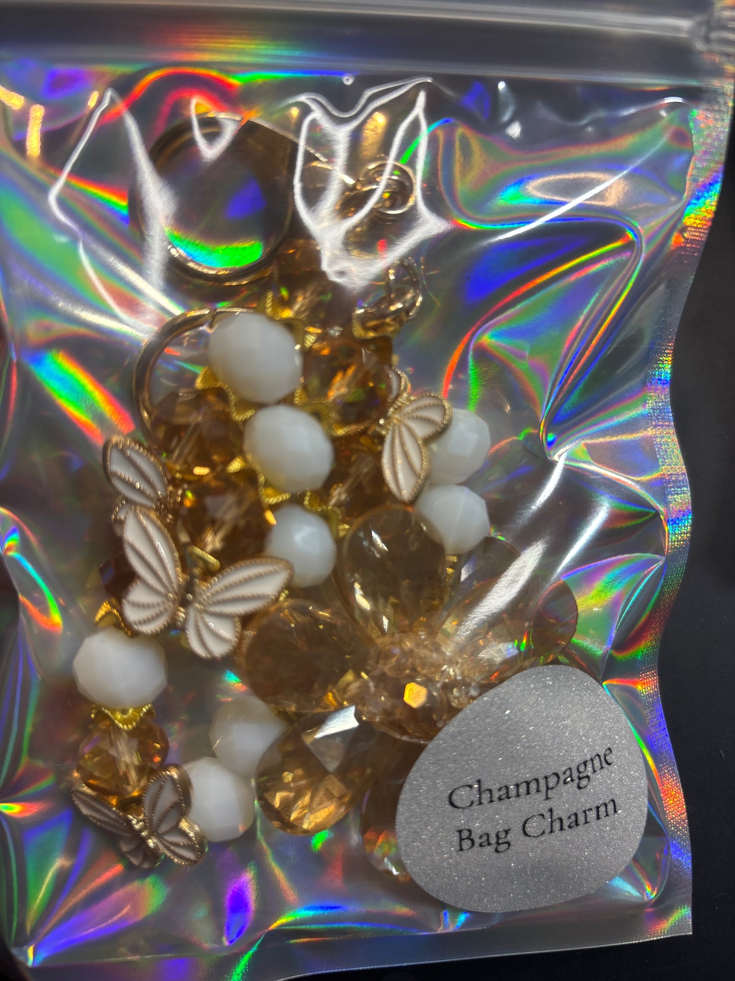 Champagne Bag Charm