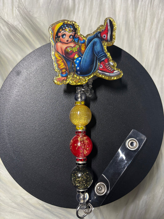 Fearless Femme - Betty Boop Inspired Badge Reel