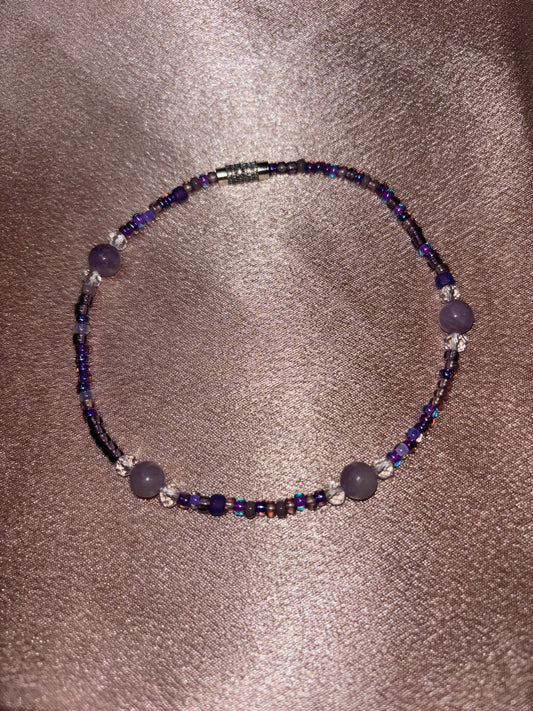 Violet Hour Anklet