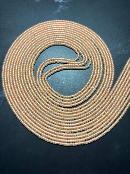 Foxxy - Orange Glow in the Dark Waist Beads