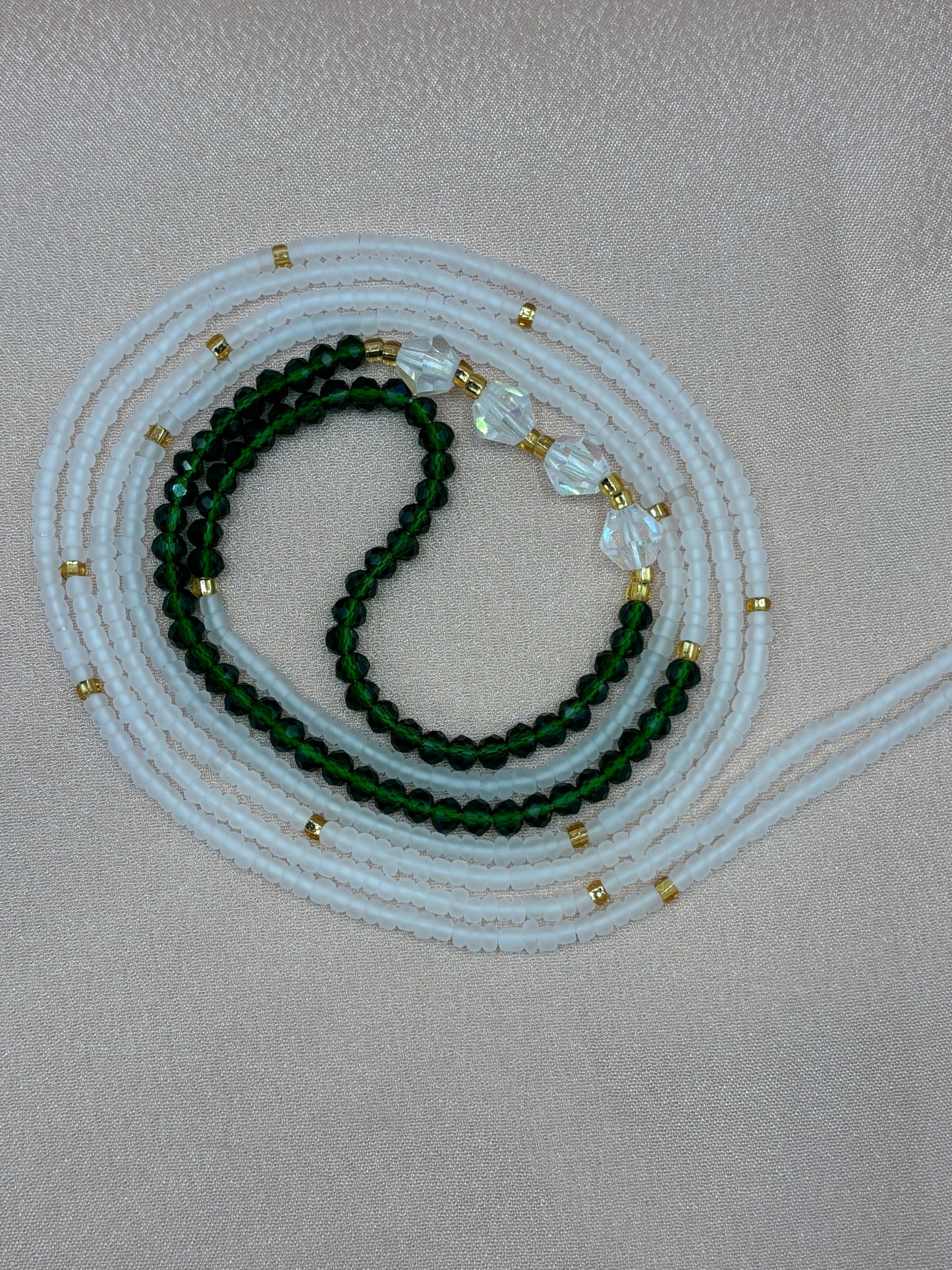 She is Woman - Multicolor Faceted Waist Beads