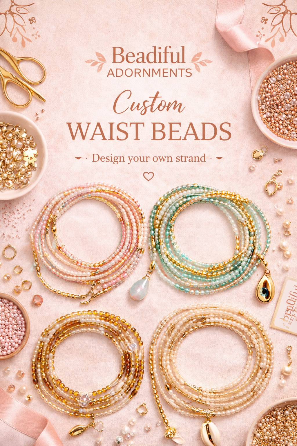 Custom Waist Beads