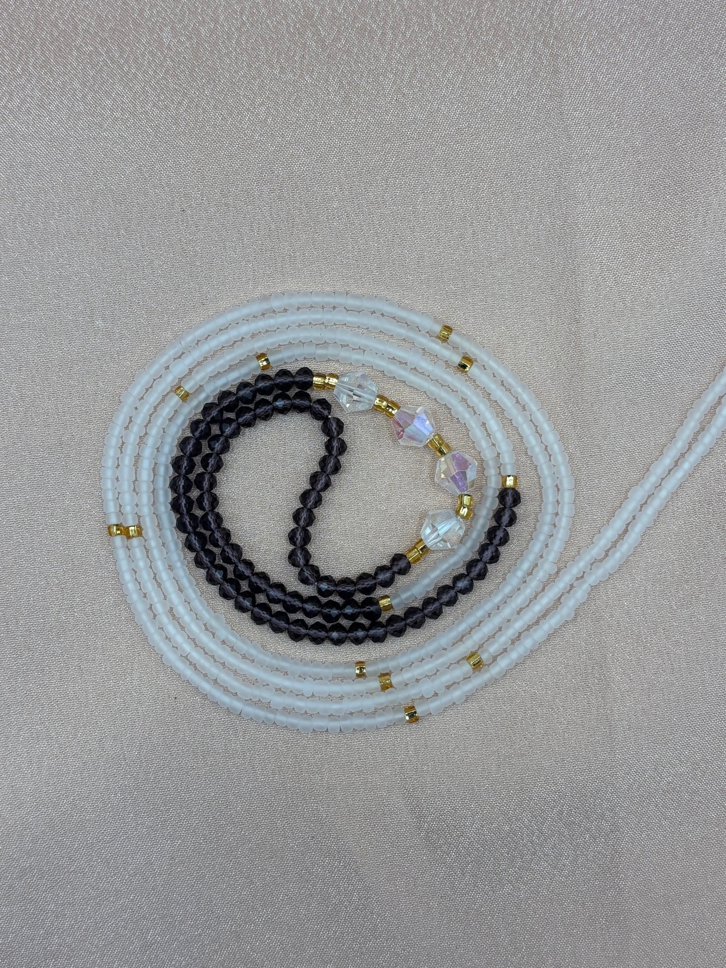 She is Woman - Multicolor Faceted Waist Beads