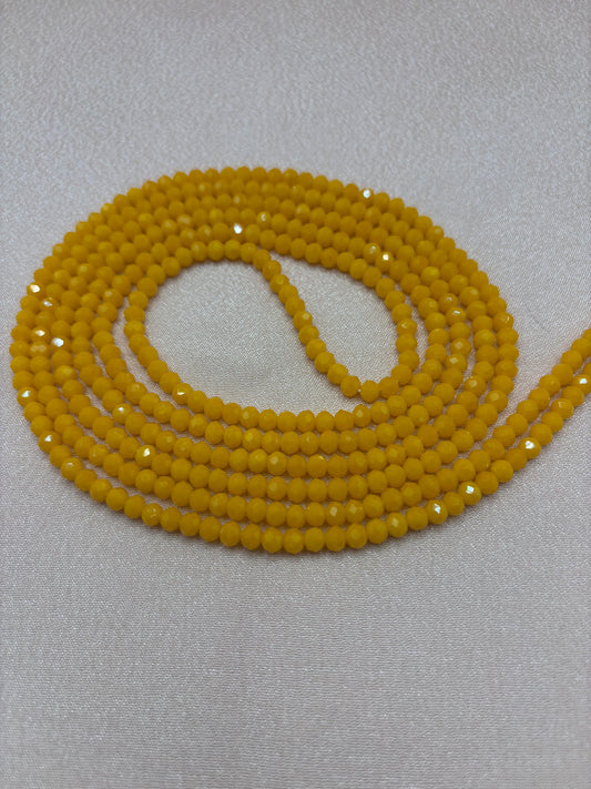 Golden Girl Waist Beads