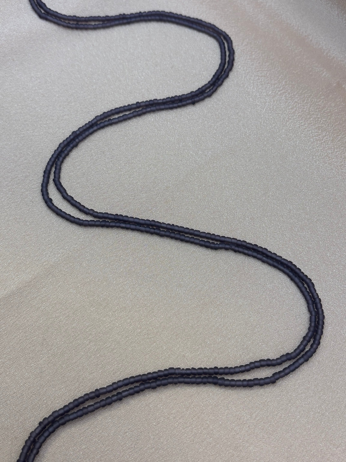 Solid Color Waist Beads – Classic Everyday Tie-On Waist Beads